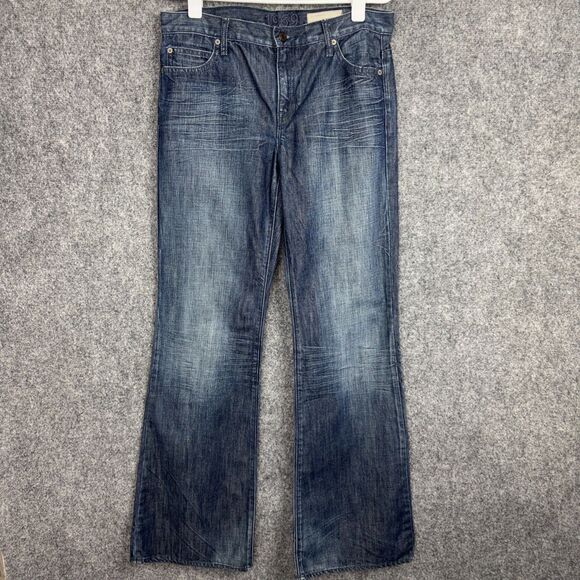 GAP Jeans Womens Size 10 Blue Western Bootcut - Picture 1 of 10